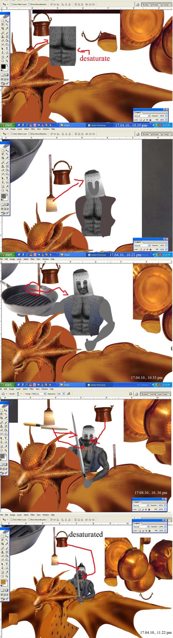 Creation of The Dragon Rider....!!: Step 2